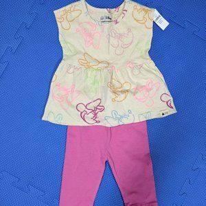 NWT Baby Girl Mini Mouse Playset (Gap/Disney, 12-18m)
